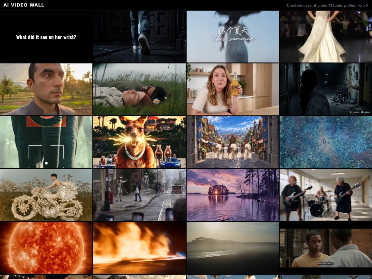 Preview of AI VIDEO WALL