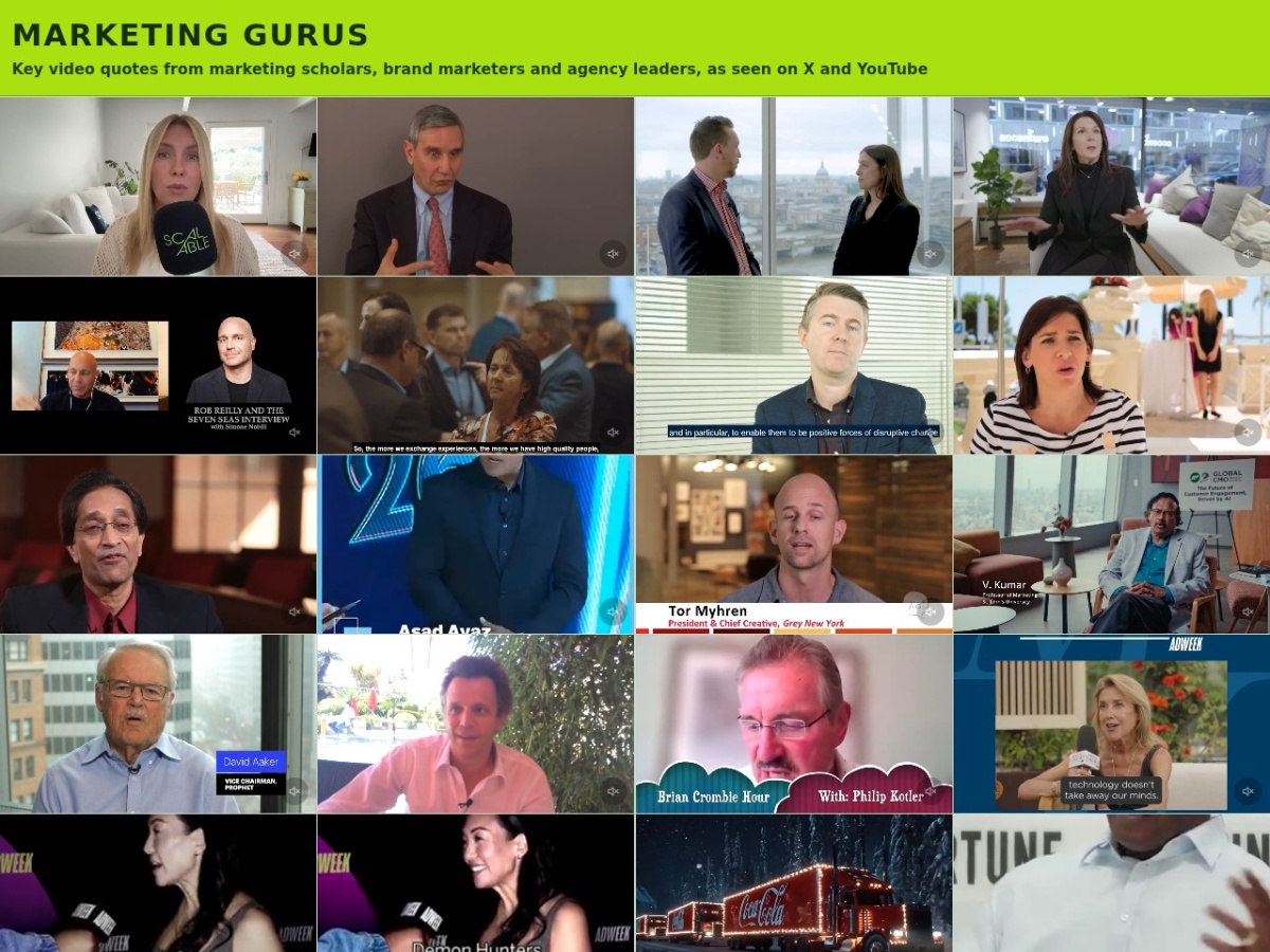 Preview of Marketing Gurus