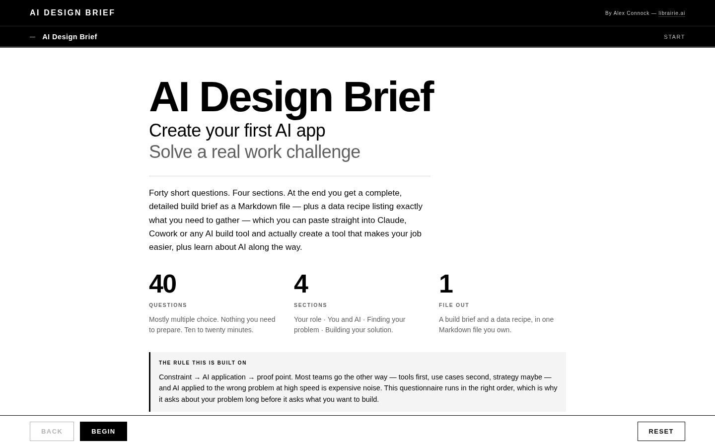 Preview of AI Design Brief
