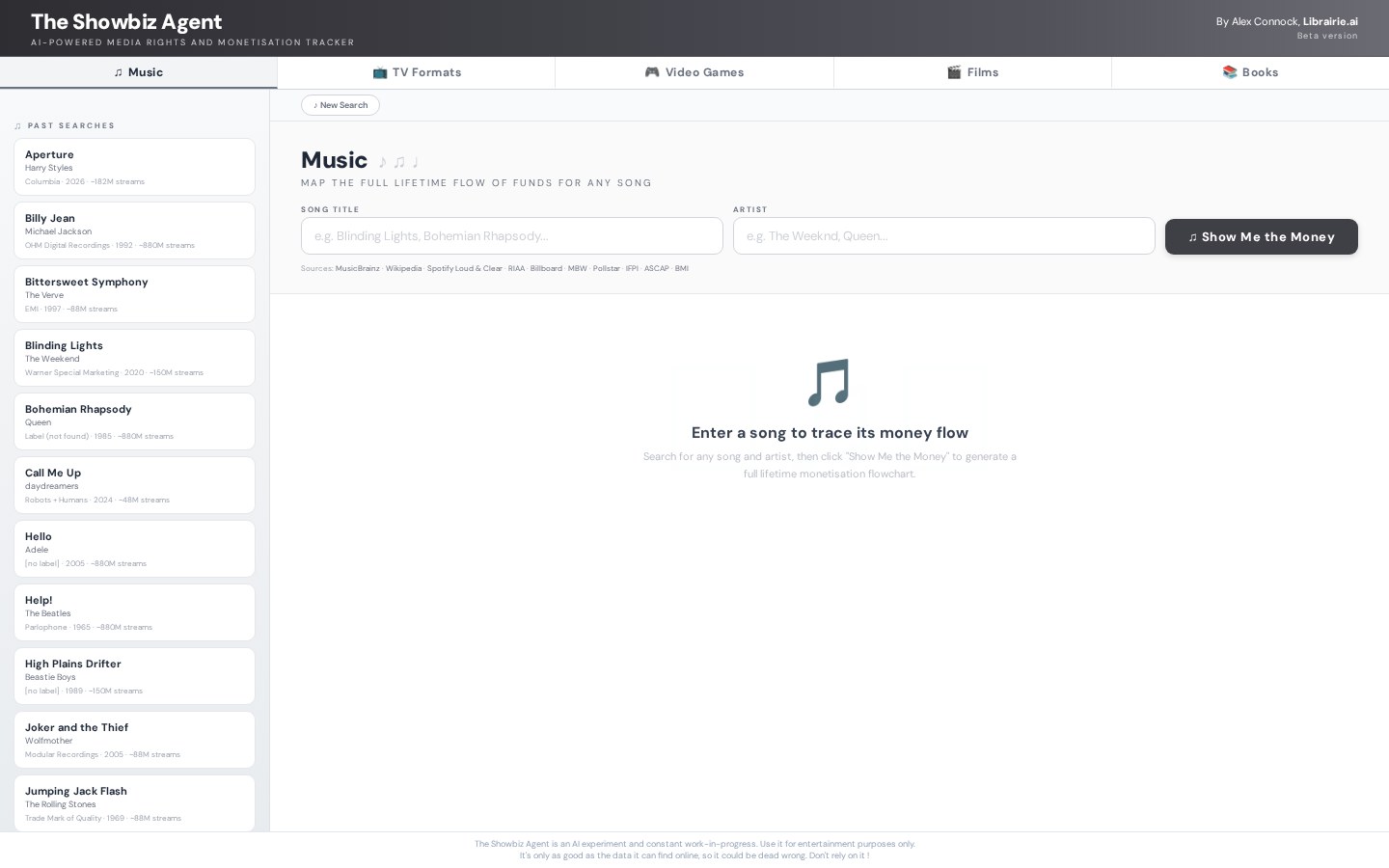 Preview of Showbiz Agent